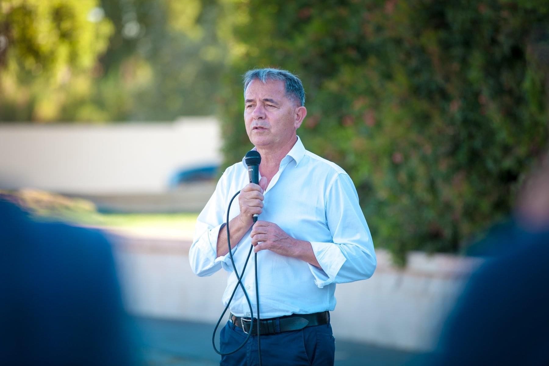 sindaco all'aperto