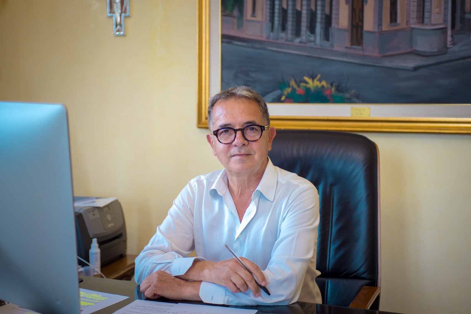 sindaco in ufficio