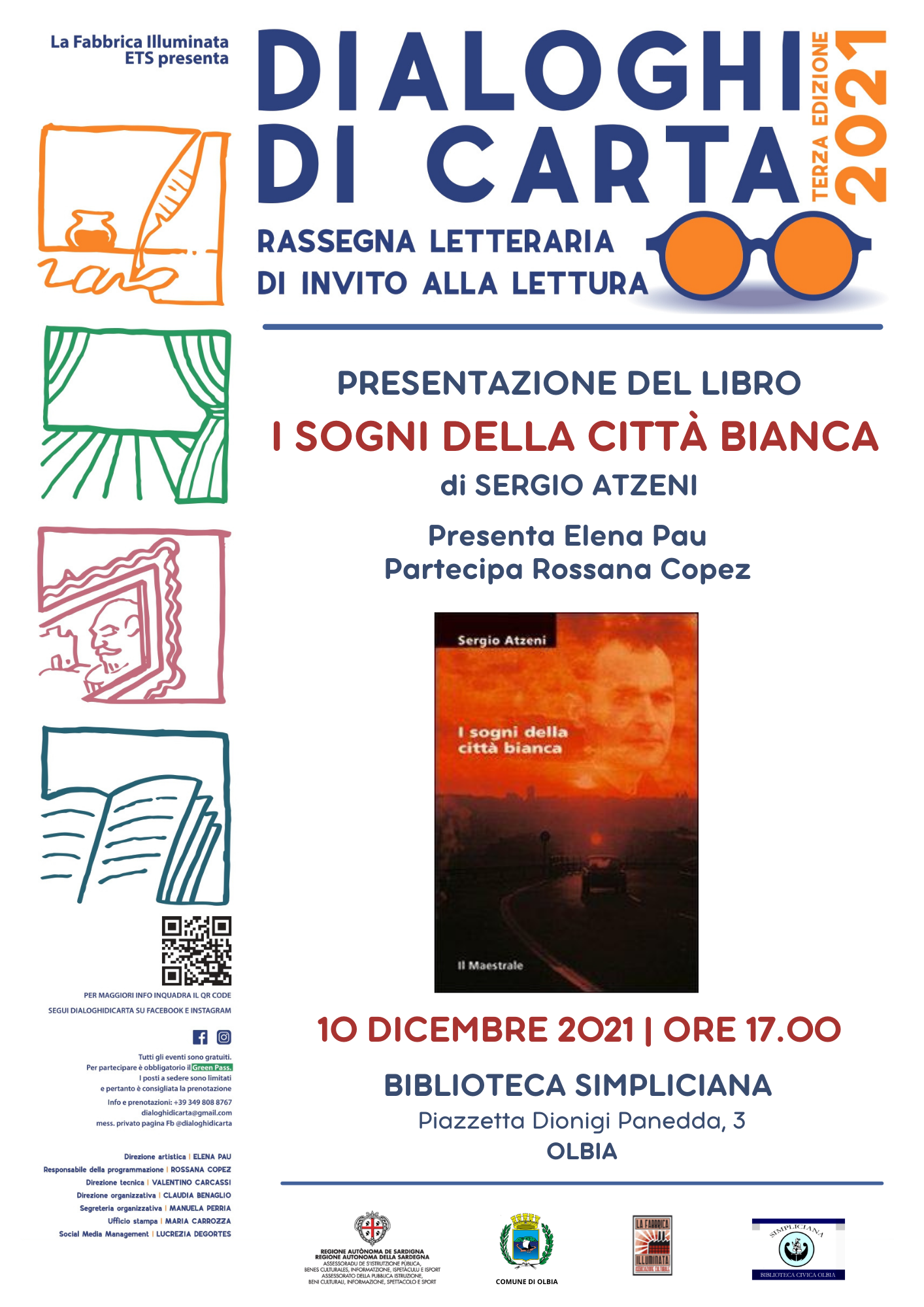 I sogni della città bianca, presentazione del libro di Sergio Atzeni