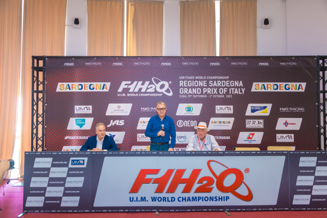 2023 UIM F1H2O World Campionship Regione Sardegna Grand Prix of Italy.