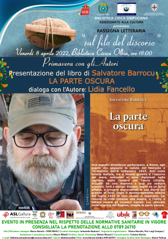 Salvatore Barrocu presenta LA PARTE OSCURA in Biblioteca