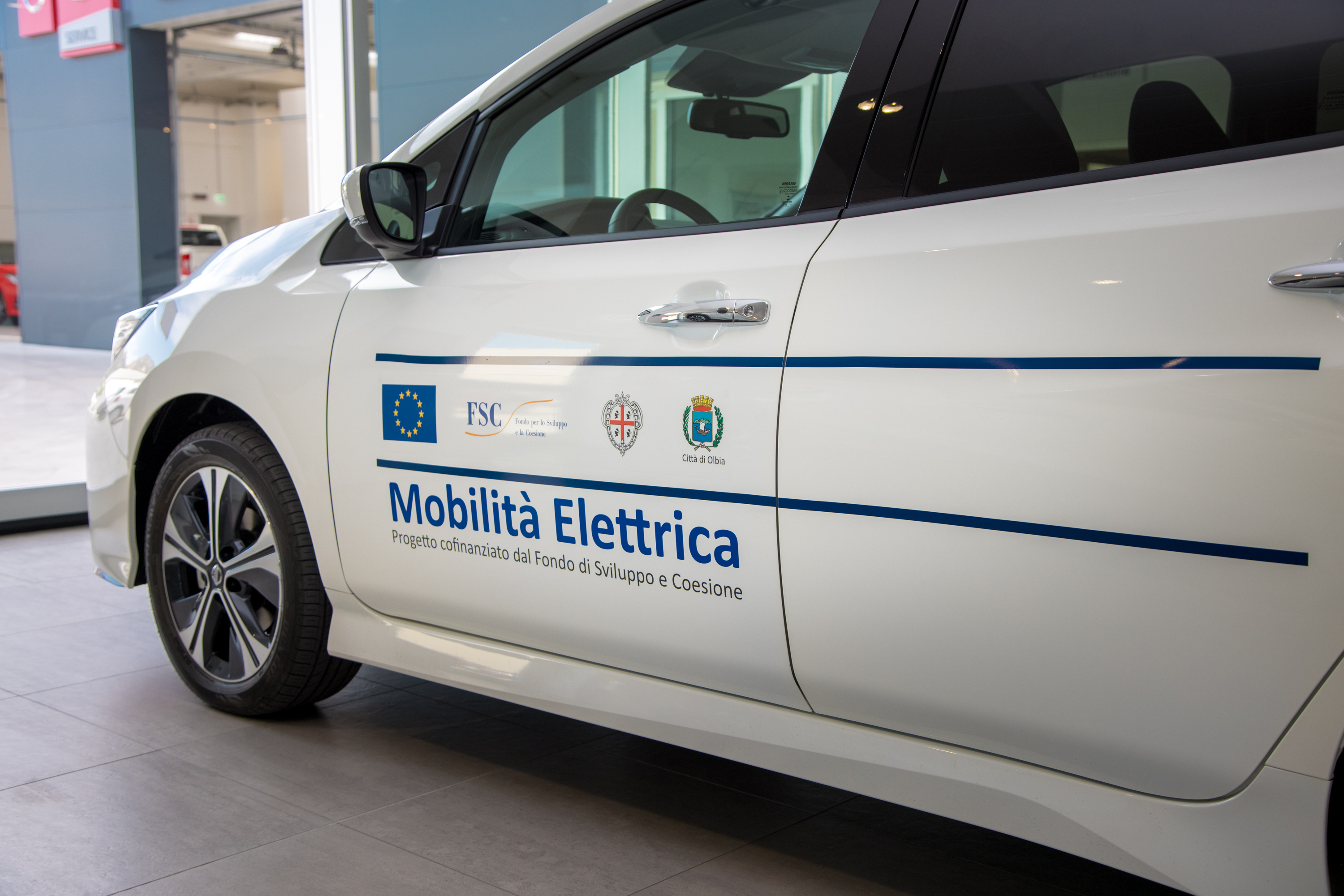 Mobilità green. Quattro auto elettriche per il Comune di Olbia.