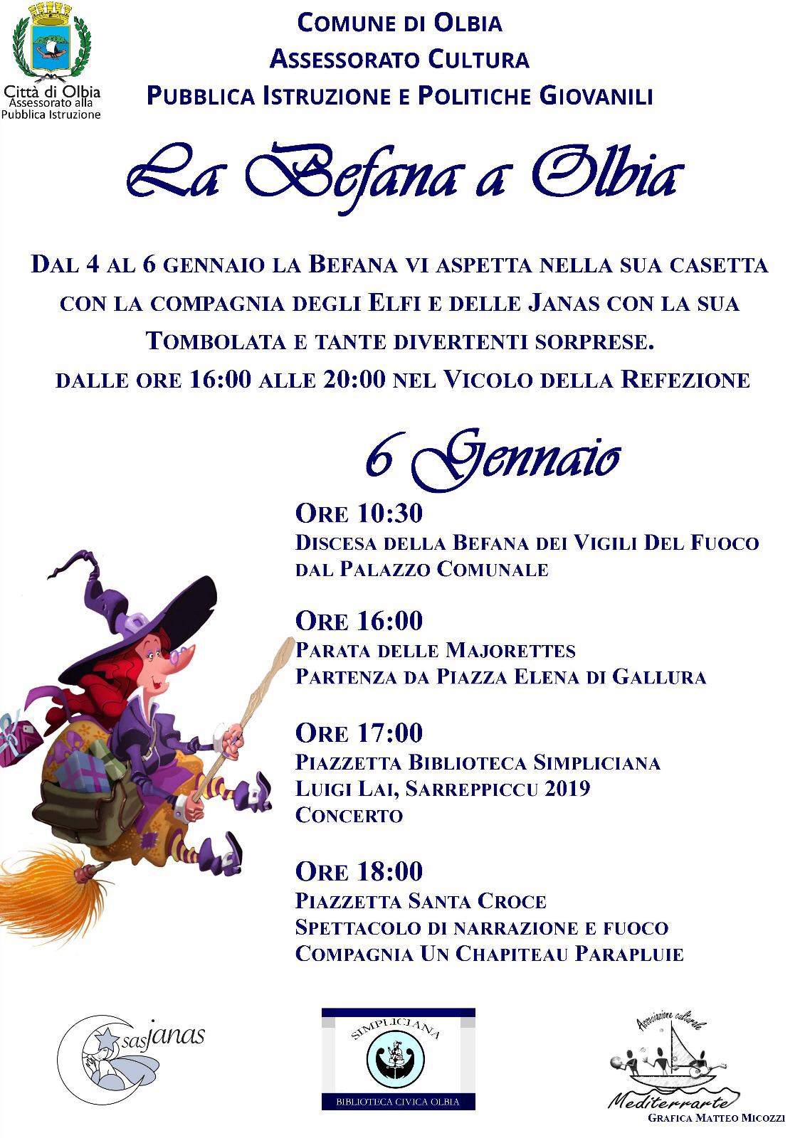Epifania: Olbia chiude in bellezza gli eventi delle festività natalizie